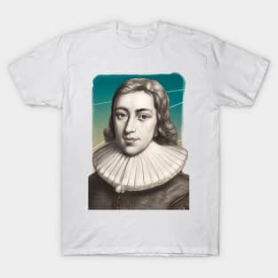 English Poet John Milton illustration T-Shirt